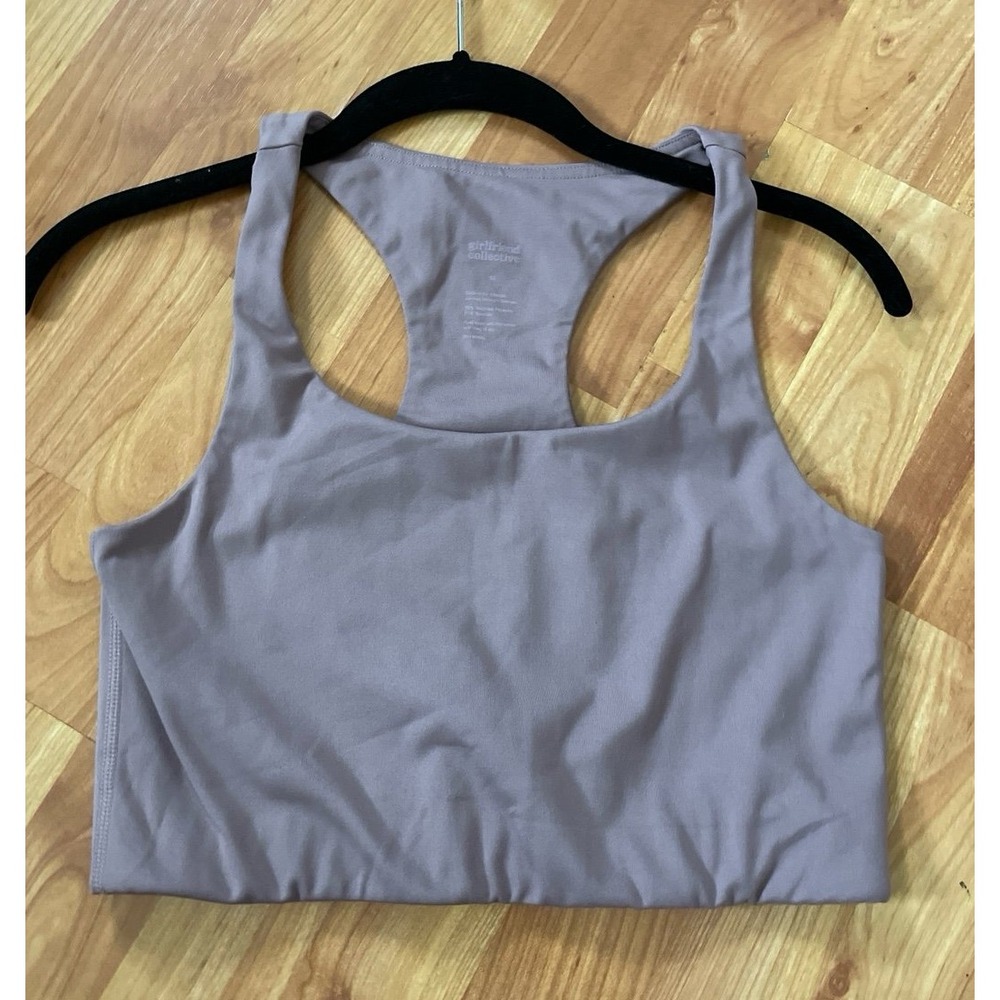 Girlfriend Collective Light Pink Sports Bra